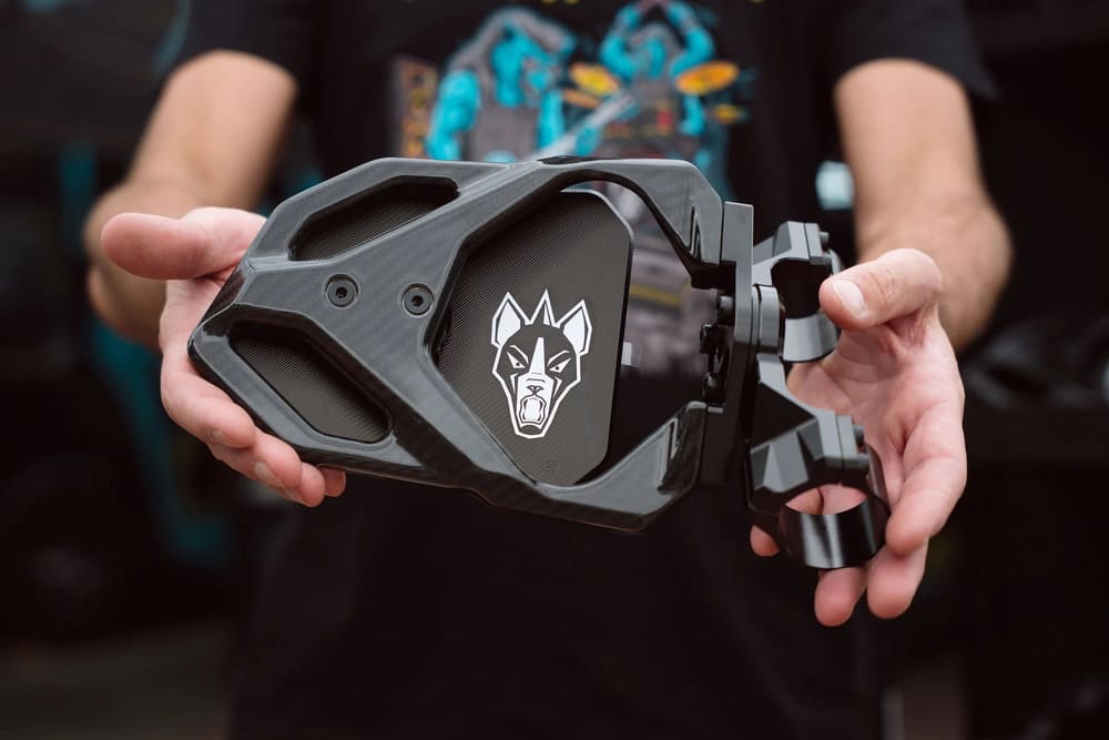 Chupacabra Offroad Cuero Race Carbon Mirrors - Pair