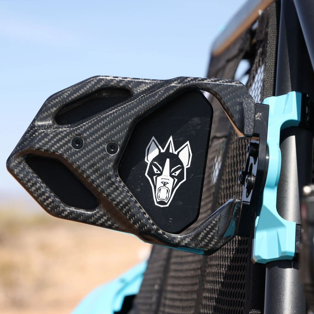 Chupacabra Offroad Cuero Race Carbon Mirrors - Pair