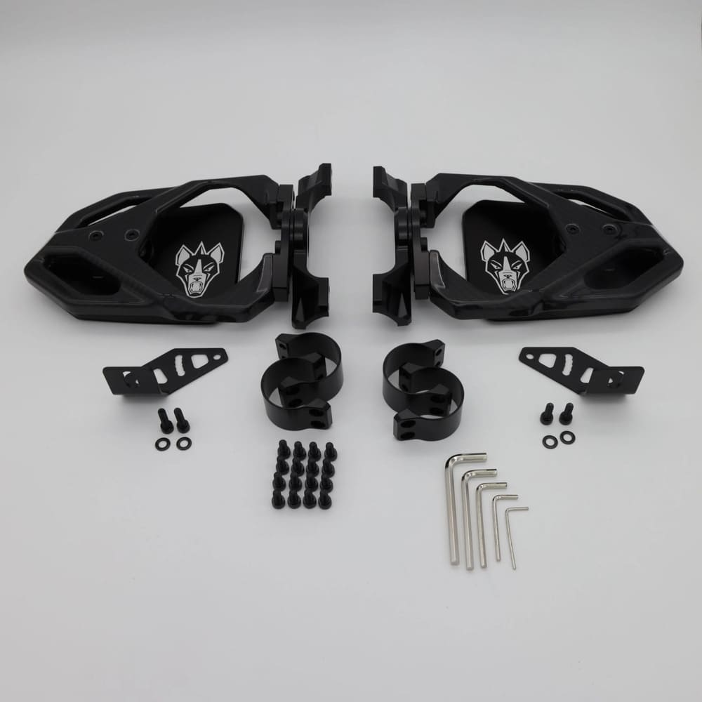 Chupacabra Offroad Cuero Race Carbon Mirrors - Pair