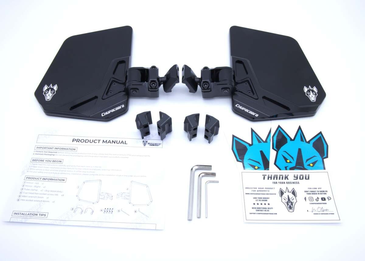 Chupacabra Offroad Cuero UTE Side Mirror - Set of 2