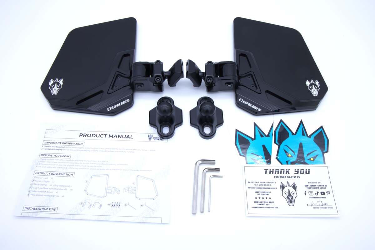 Chupacabra Offroad Cuero UTE Side Mirror - Set of 2