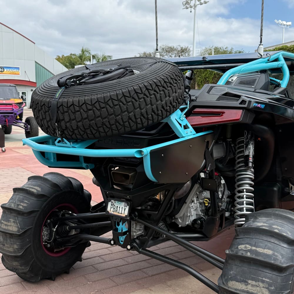 Chupacabra Offroad Polaris RZR Pro R Spare Tire Carrier