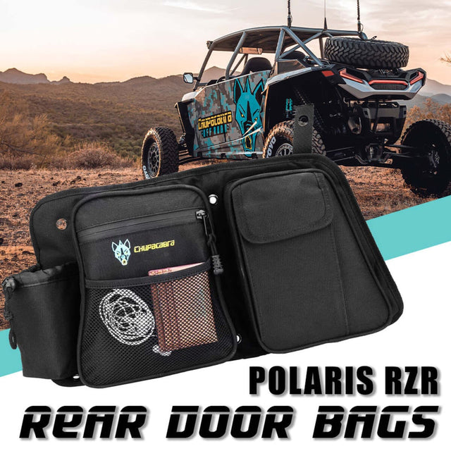 Chupacabra Offroad Polaris RZR Rear Door Bags Set of Two Right & Left