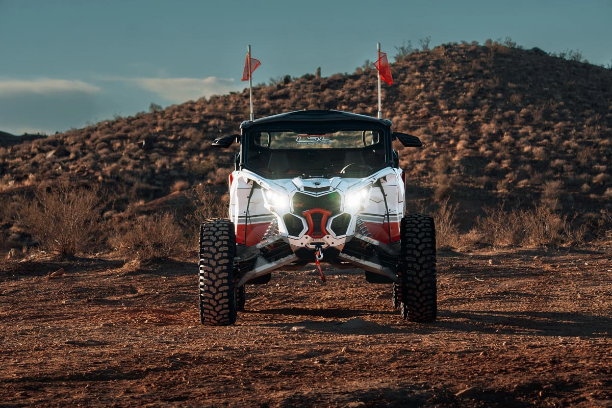 CSC '17+ Can-Am Maverick X3 XRS Lower Shock Mount Full Suspension Kit