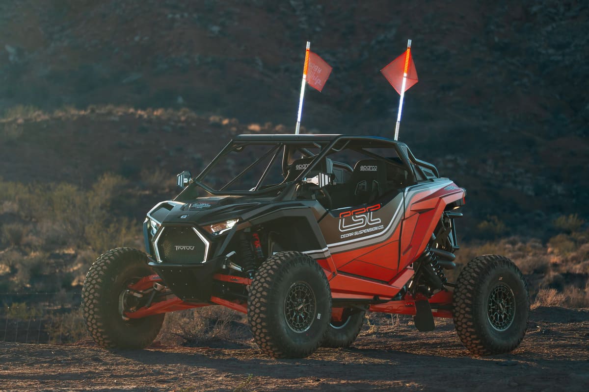 CSC '22+ Polaris RZR Pro R Desert Series Suspension Kit