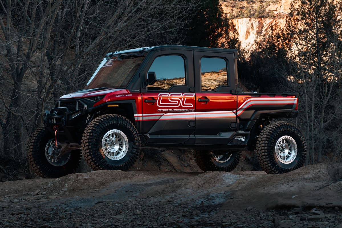CSC Polaris Ranger XD 1500 72" Mid Travel Suspension Kit
