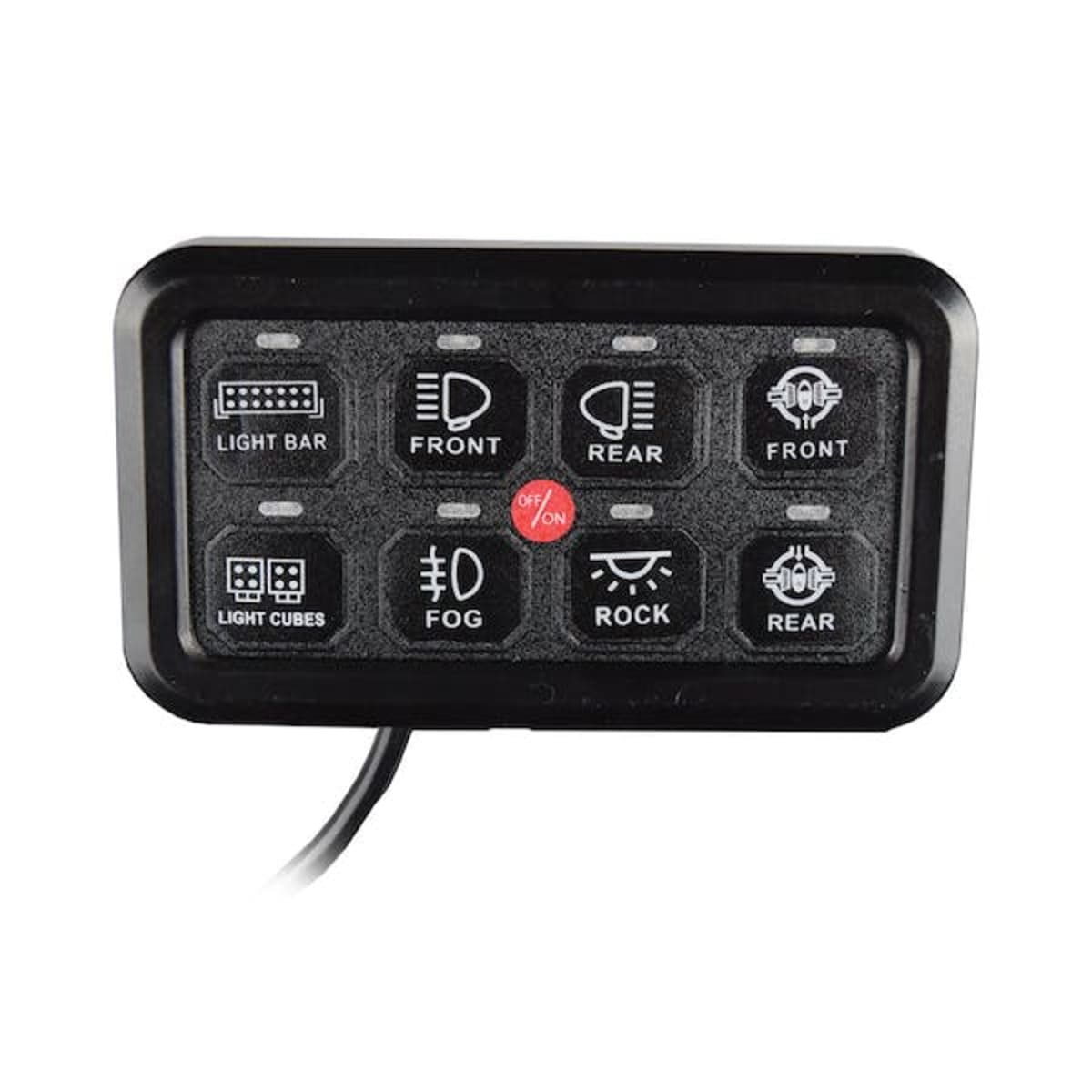 CSI Accessories Universal 8-Gang Switch Panel