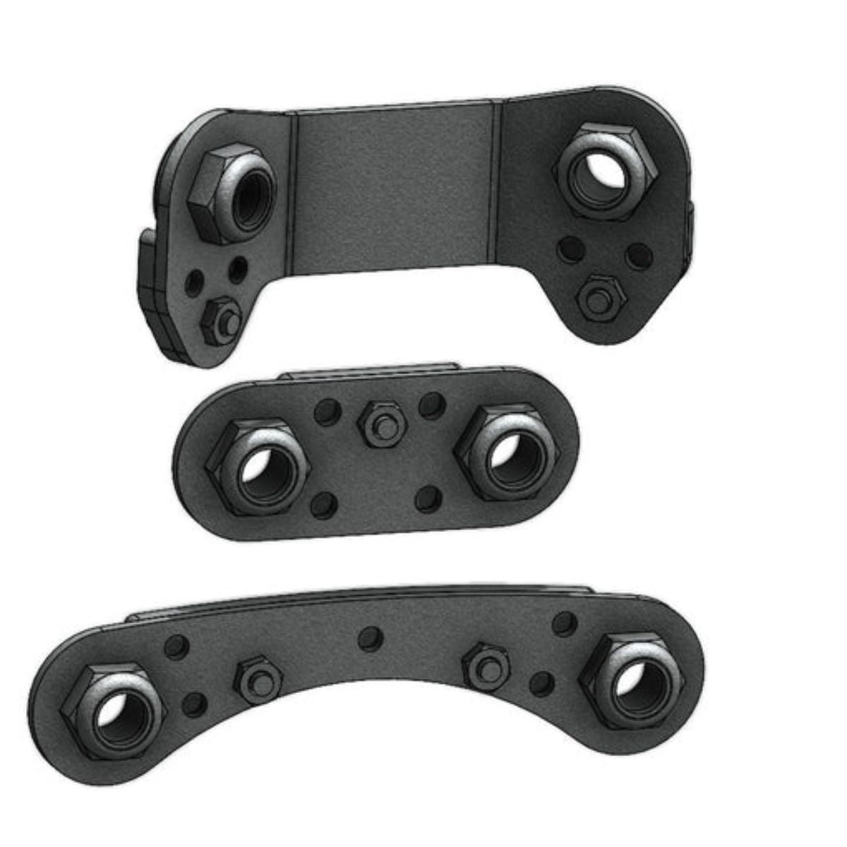 CT Race Worx Can-Am Maverick R Rear Radius Rod Race Plates