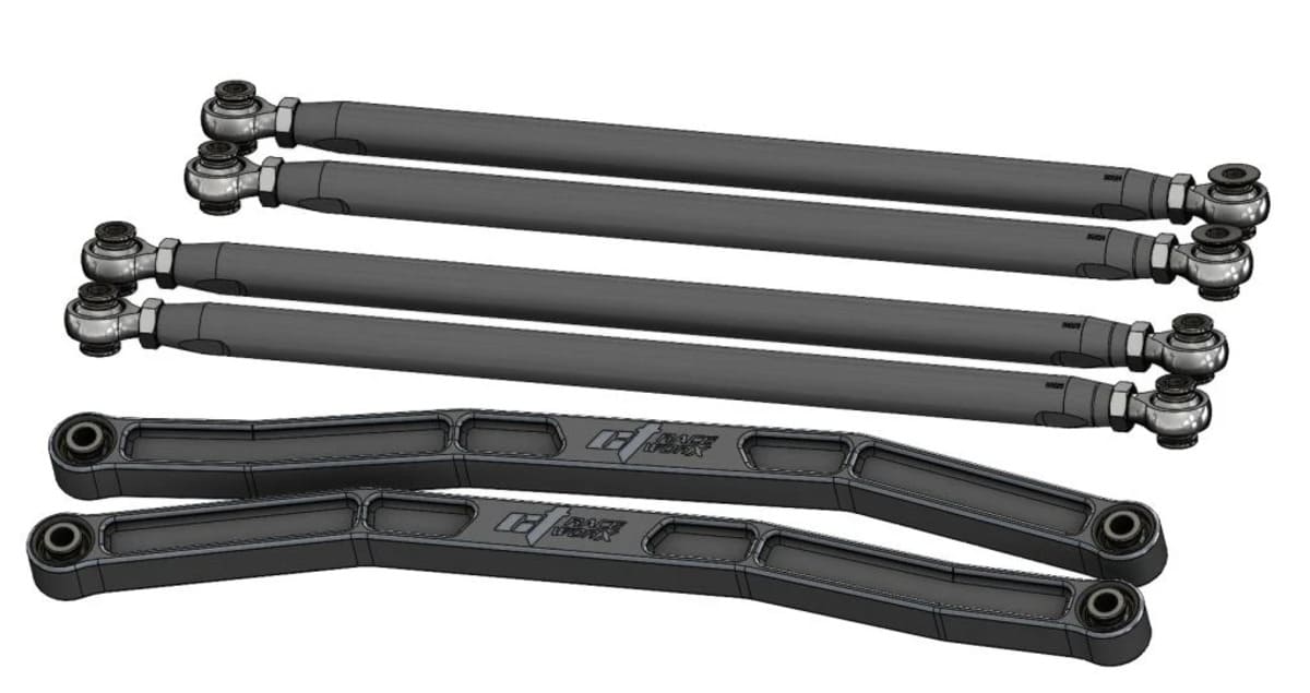 CT Race Worx Can-Am Maverick X3 64" High Clearance Worx Series Billet Radius Rod Kit