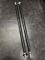 CT Race Worx Can-Am Maverick X3 Anodized Black 72" Flag Race Tie Rods