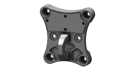CT Race Worx Can-Am Maverick X3 Billet Proof Radius Rod Plate w/ Tow Ring & Steel Plate