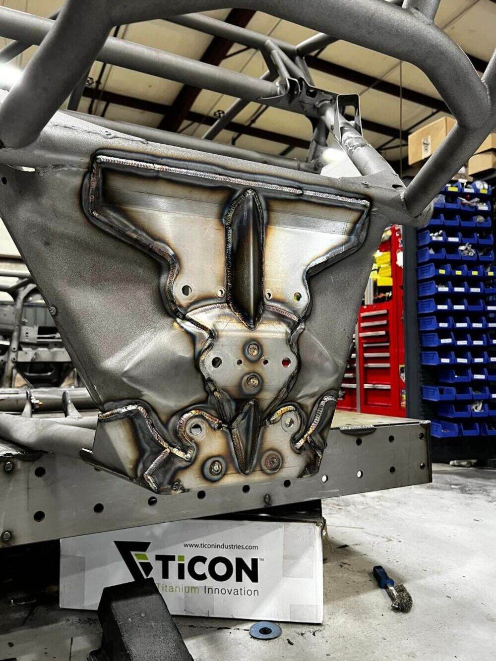 CT Race Worx Can-Am Maverick X3 Rear Radius Rod Reinforcement Plate