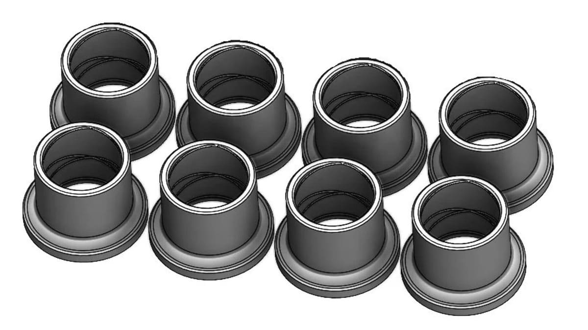 CT Race Worx Can-Am Maverick X3 Set of 8 Front A-Arm Bushings