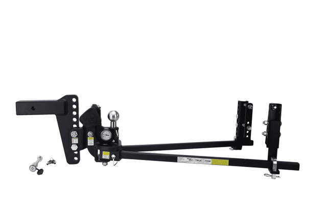 Weigh Safe True Tow Middleweight Distribution 8in Drop & 2in Shank (Rated for 8.5K GTWR) w/WS05 - TTMW8-2-KA