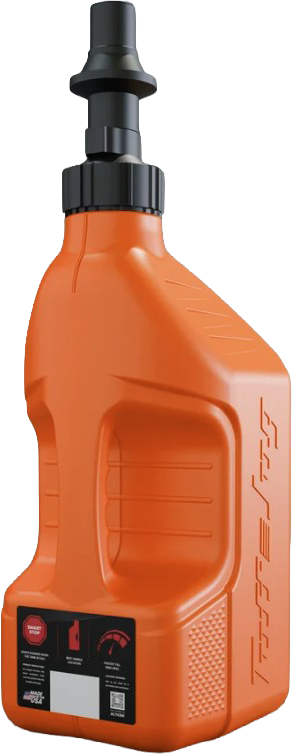 Tuff Jug Utility Container Orange w/ Black Cap 2.5 Gal