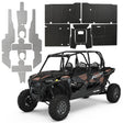 DEI '14-'23 Polaris RZR XP 4 1000/Turbo/Turbo S Complete Heat Control Kit