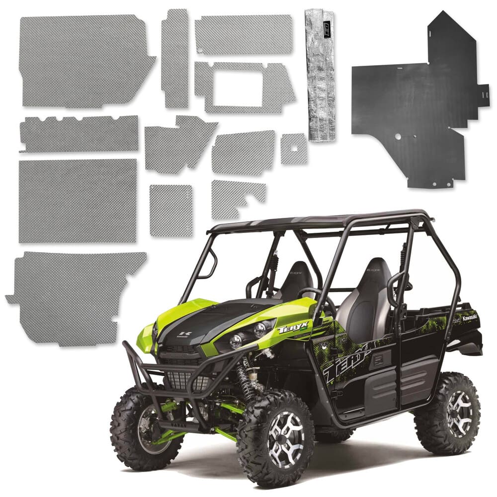 DEI '14-'25 Kawasaki Teryx SXS Heat Shield Kit