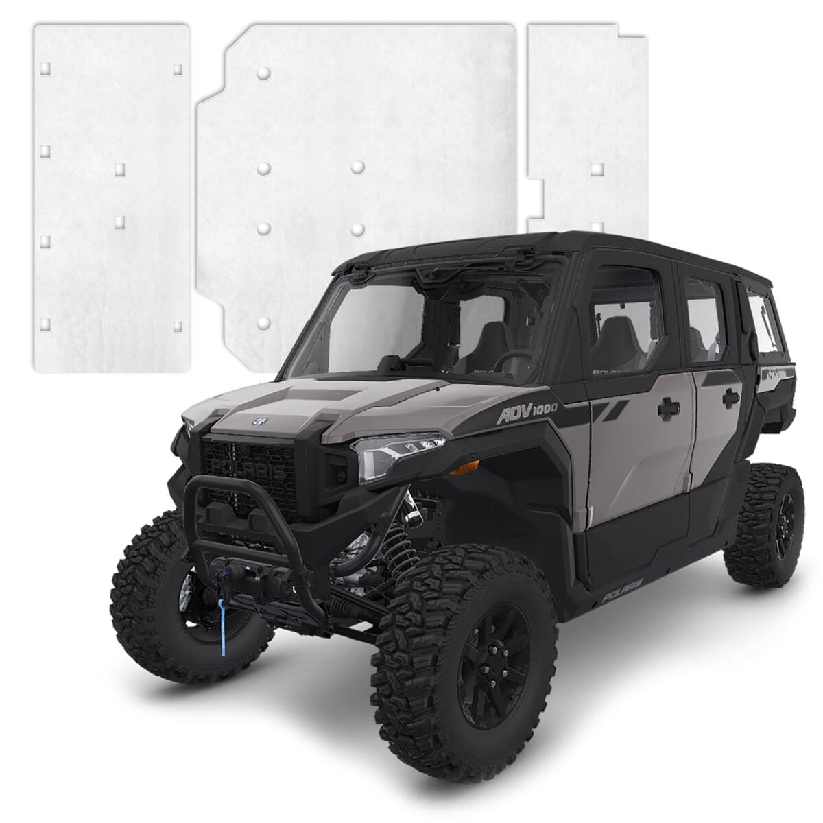 DEI '24-'26 Polaris Xpedition ADV5 4-Door Roof Insulation Kit