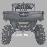 Demon Powersorts '15 Polaris Ranger Diesel Demon Heavy Duty Lift Kit Axle