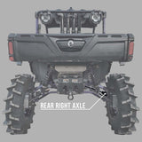 Demon Powersports '09 Polaris RZR S Demon Heavy Duty Lift Kit Axle