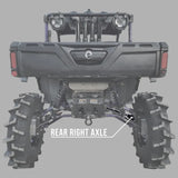 Demon Powersports '10-'14 Polaris Ranger 400 Demon Heavy Duty Axle