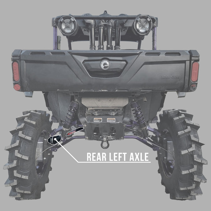 Demon Powersports '13 Can-Am Defender Max HD10 Rugged Performance Axle