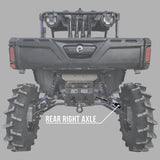 Demon Powersports '15-'16 Polaris Ranger ETX Rugged Performance Axle