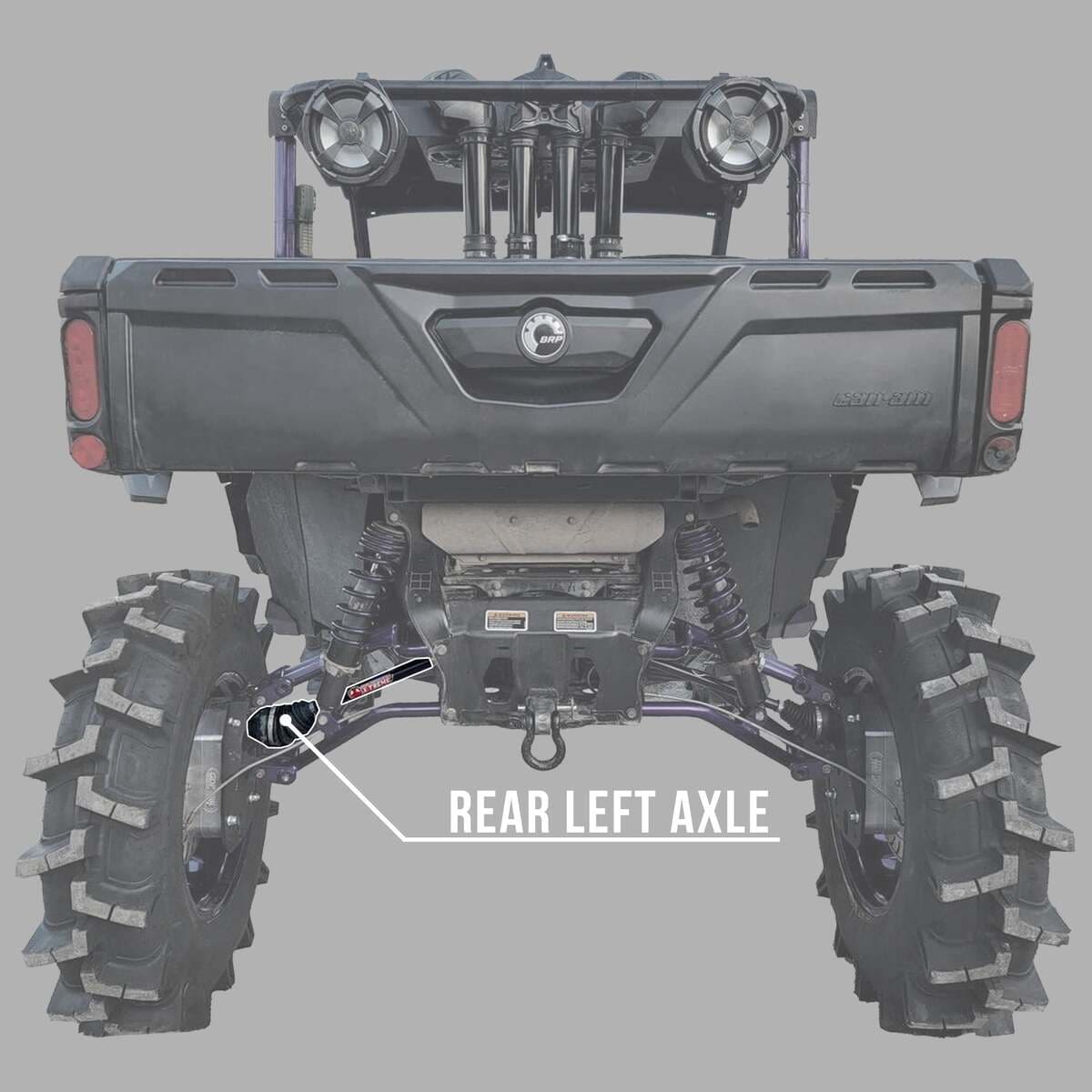 Demon Powersports '16 Polaris General 1000 Demon Xtreme Heavy Duty Long Travel Axle