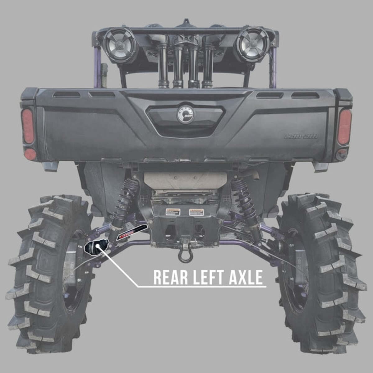 Demon Powersports '16 Polaris RZR XP Turbo Demon Heavy Duty Lift Kit Axle