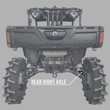 Demon Powersports '16 Polaris RZR XP Turbo Demon Heavy Duty Lift Kit Axle