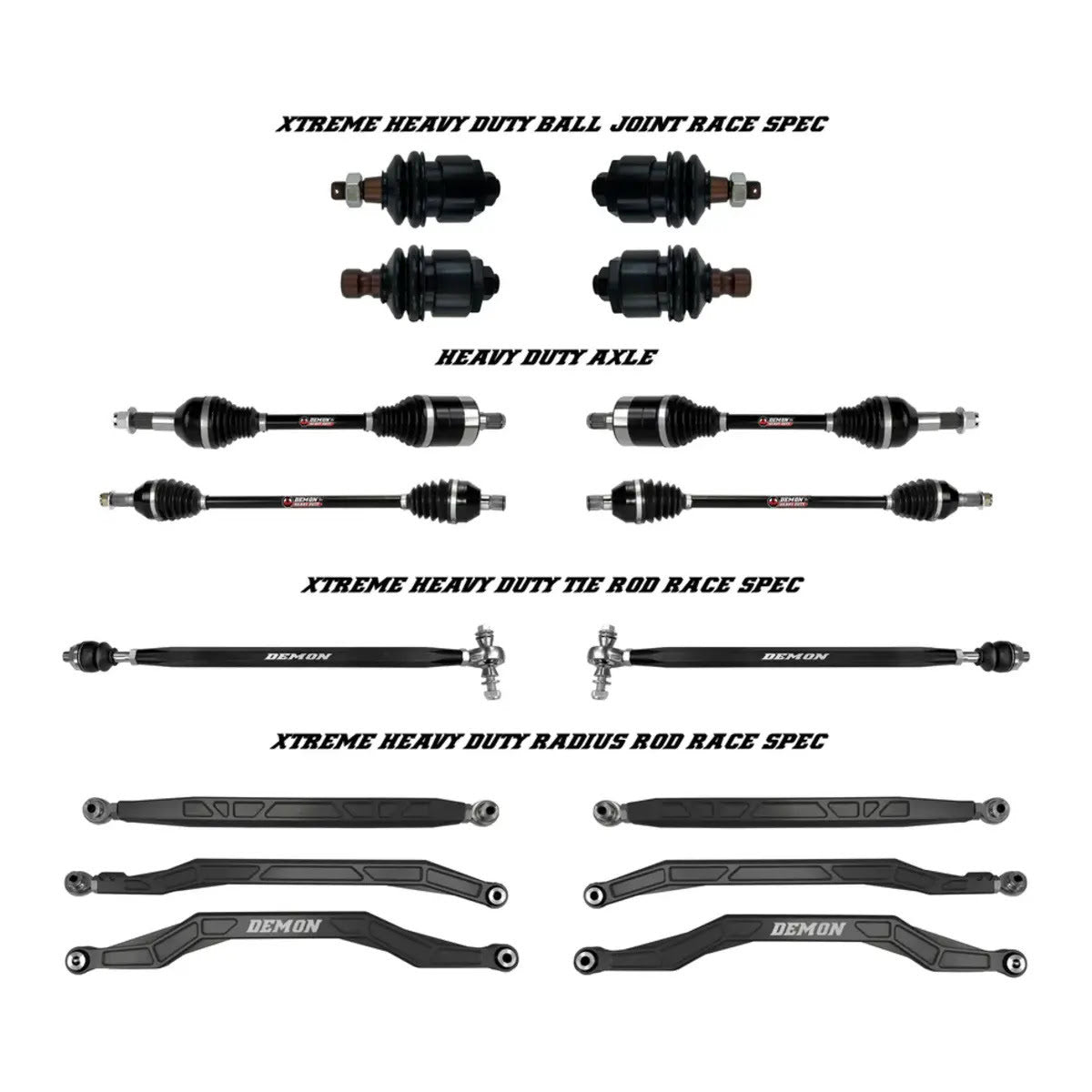 Demon Powersports '17-'24 Can-Am Maverick X3 72" Level 1 Smart Lock Race Kit