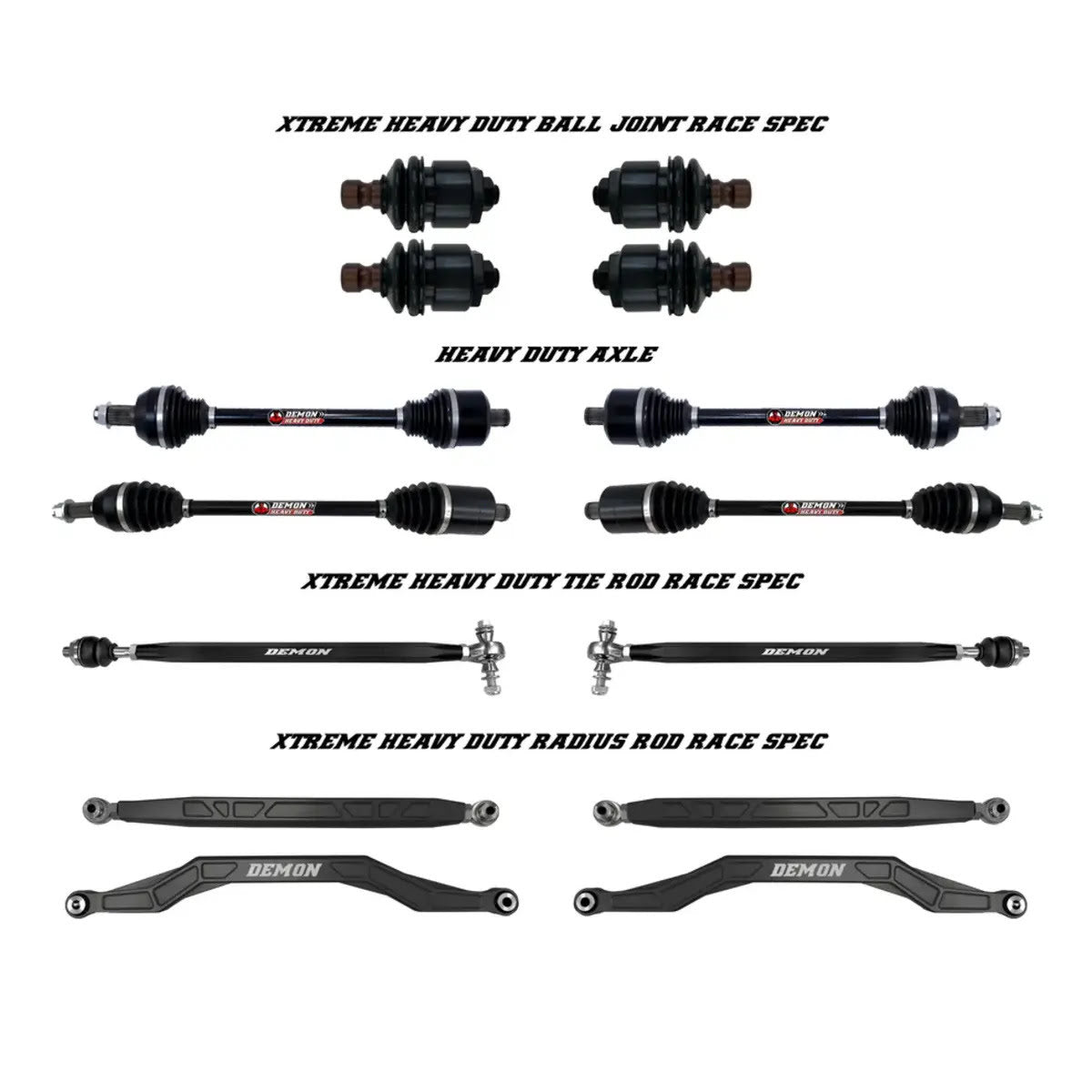 Demon Powersports '17-'24 Polaris RZR XP Turbo/RS1 Race Kit - Level 1