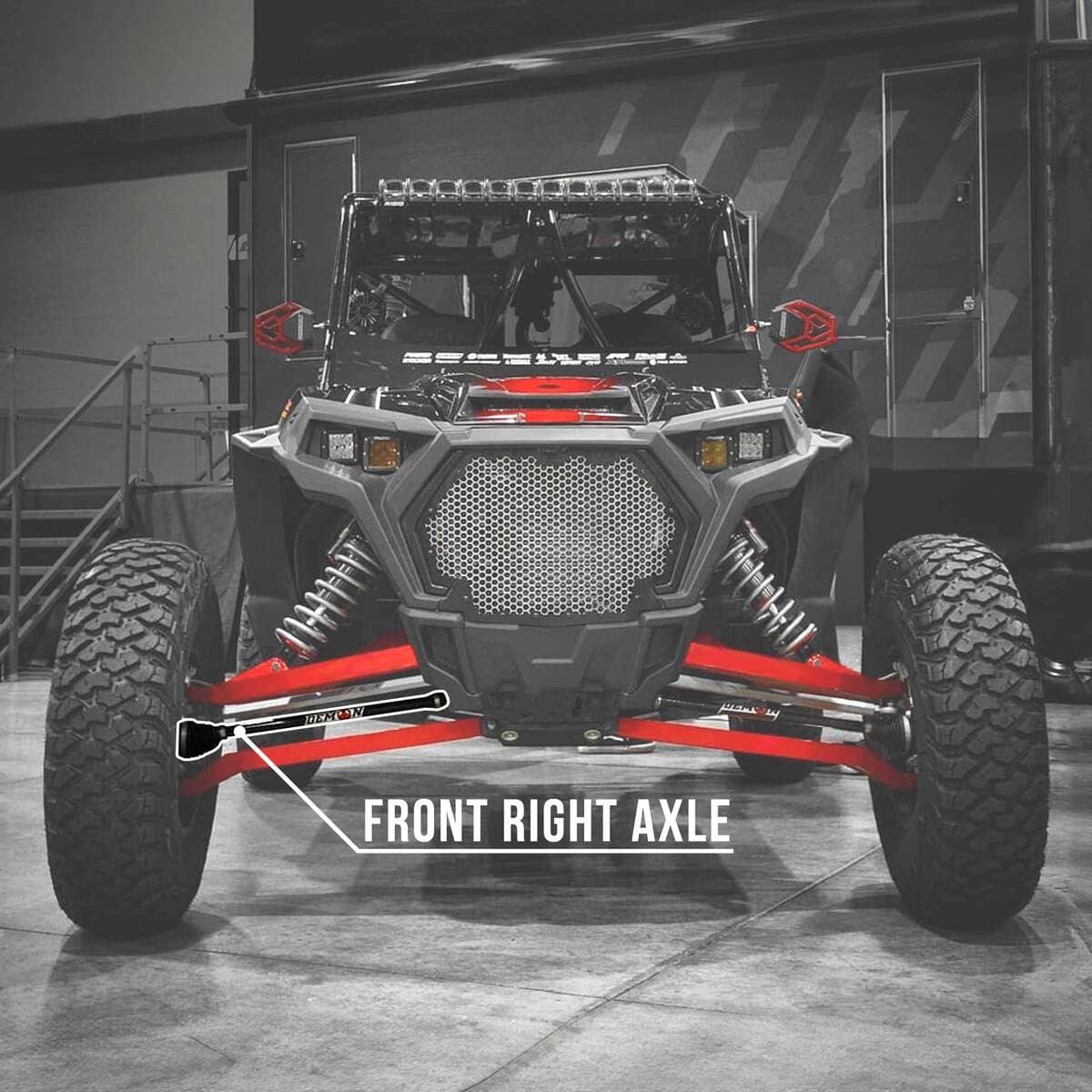 Demon Powersports '18 Polaris General 1000 Demon Heavy Duty Lift Kit Axle
