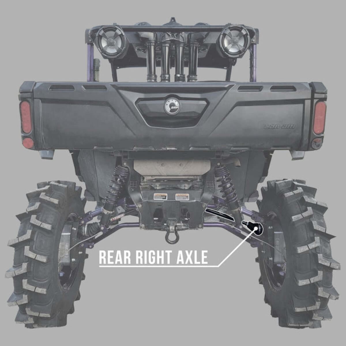 Demon Powersports '19 Polaris RZR XP Turbo Demon Heavy Duty Lift Kit Axle