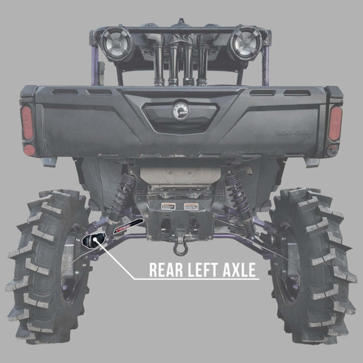 Demon Powersports '20 Can-Am Defender HD8 Rugged Performance Axle