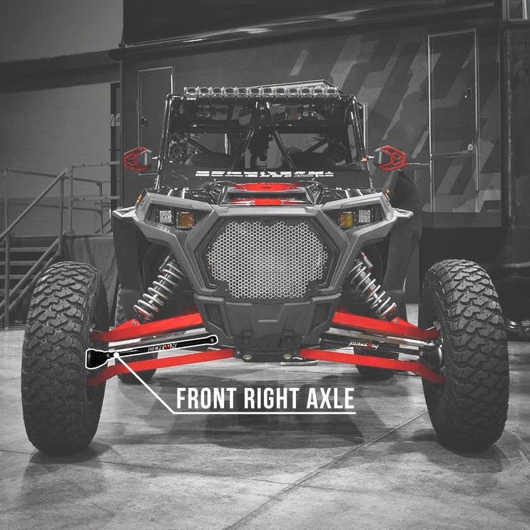 Demon Powersports 21' Polaris Demon Xtreme Heavy Duty Long Travel Axle Race Spec