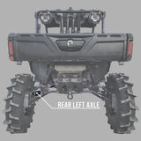 Demon Powersports 21' Polaris Demon Xtreme Heavy Duty Long Travel Axle Race Spec