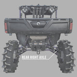 Demon Powersports '20 Polaris RZR Turbo Rugged Performance Axle