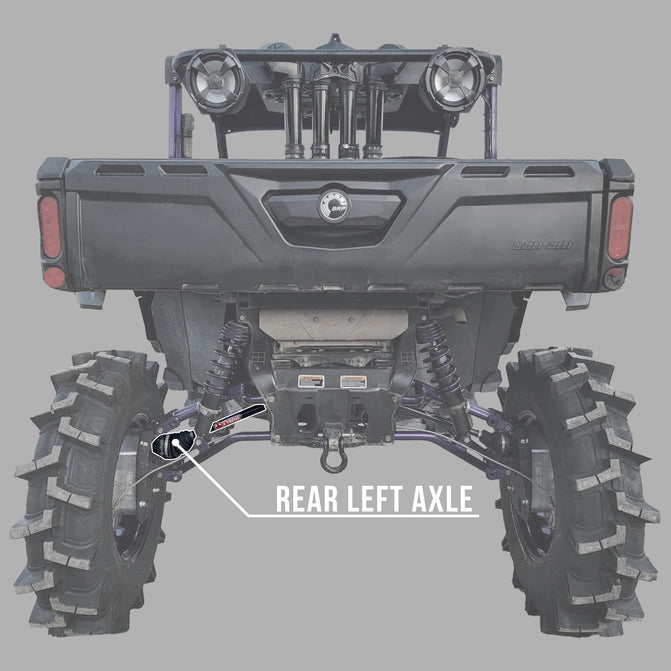 Demon Powersports '23 Polaris RZR Pro R Spec Xtreme Heavy Duty Axle Race