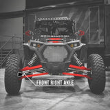 Demon Powersports Polaris General 1000 Demon Xtreme Heavy Duty Long Travel 5" HCR Axle Race Spec