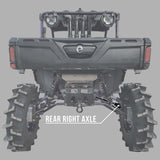 Demon Powersports Polaris Ranger Diesel Demon Heavy Duty Axle