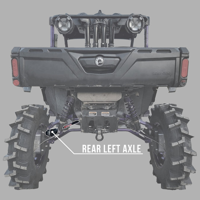 Demon Powersports Polaris Ranger ETX Demon Heavy Duty Axle