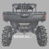 Demon Powersports Polaris Ranger ETX Demon Heavy Duty Axle