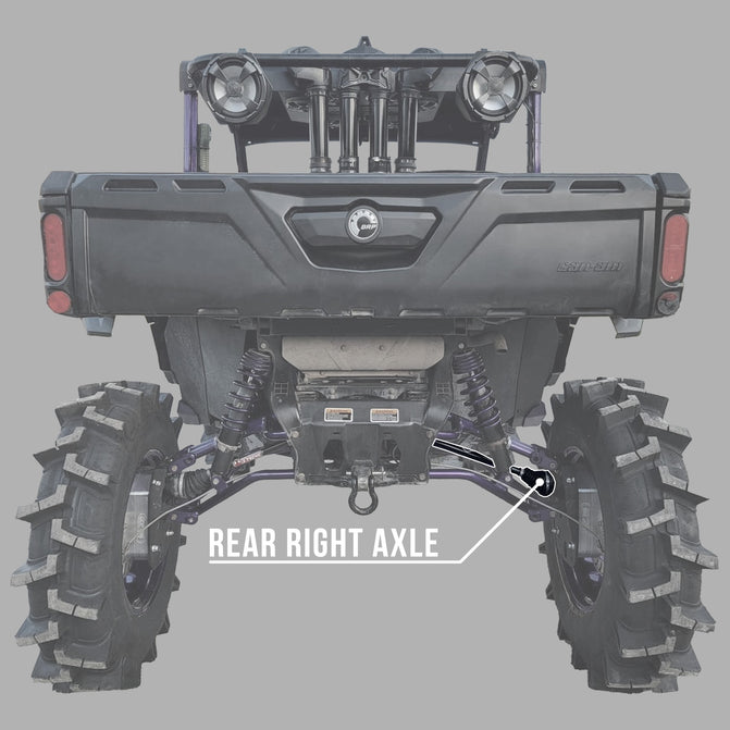 Demon Powersports Polaris RZR Pro R Demon Xtreme Heavy Duty Axle