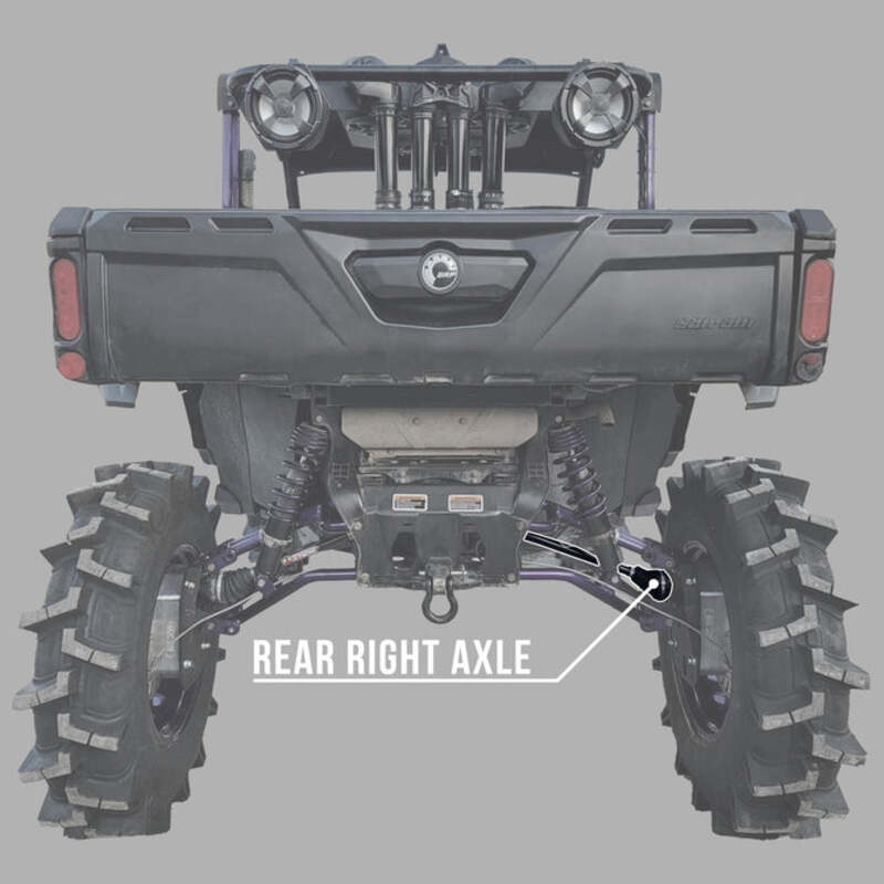 Demon Powersports Polaris RZR RS1 Demon Heavy Duty Axle
