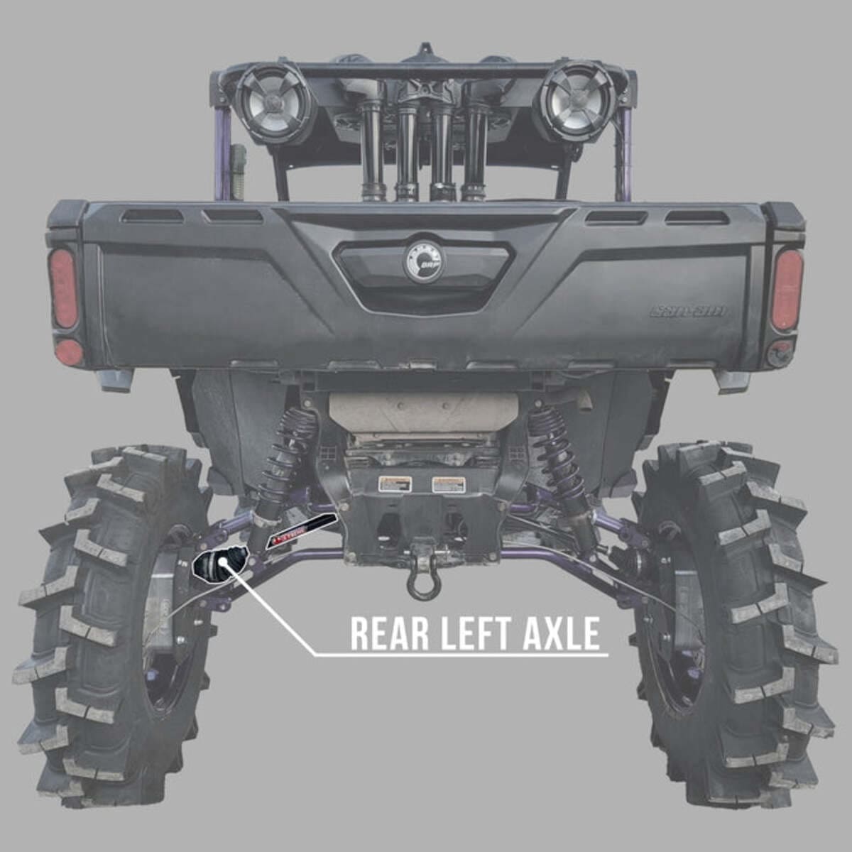 Demon Powersports Polaris RZR RS1 Demon Xtreme Heavy Duty Axle
