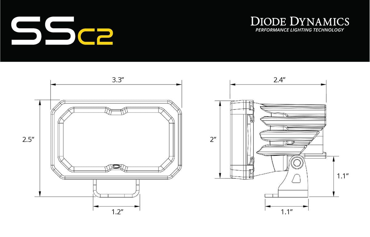 Diode Dynamics '19-'24 Honda Talon Stage Series Reverse Light Kit
