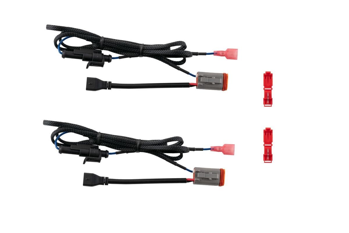 Diode Dynamics Deutsch DT Adapter Wires With Backlight Tap - Pair