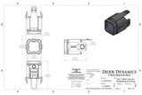 Diode Dynamics Hitch Mount LED Pod Reverse Kit