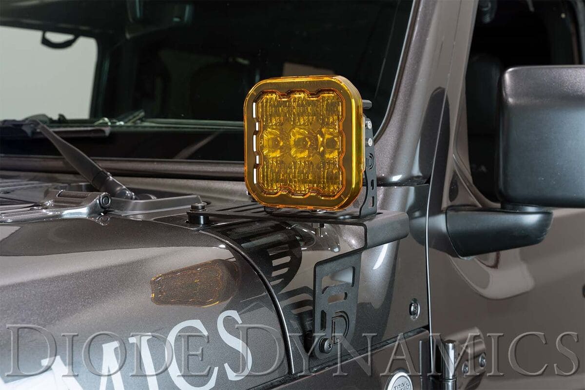 Diode Dynamics SS5 LED Pod Yellow Cover - One
